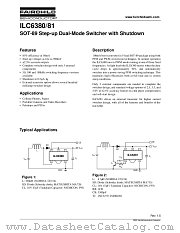 ILC6381CP50 datasheet pdf Fairchild Semiconductor