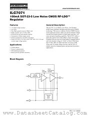 ILC7071X25 datasheet pdf Fairchild Semiconductor