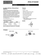 IRF630 datasheet pdf Fairchild Semiconductor