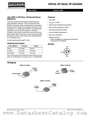 IRF640 datasheet pdf Fairchild Semiconductor