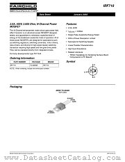 IRF710 datasheet pdf Fairchild Semiconductor