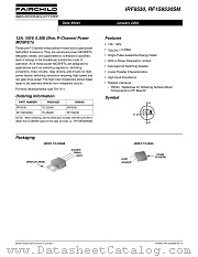 IRF9530 datasheet pdf Fairchild Semiconductor