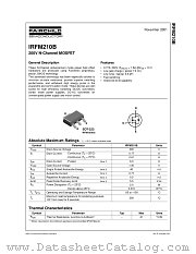 IRFM210B datasheet pdf Fairchild Semiconductor