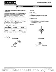 IRFR9220 datasheet pdf Fairchild Semiconductor