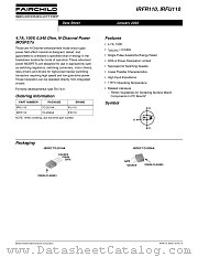 IRFU110 datasheet pdf Fairchild Semiconductor