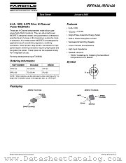 IRFU120 datasheet pdf Fairchild Semiconductor