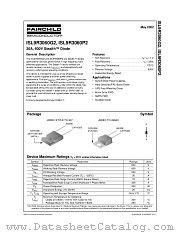 ISL9R3060G2 datasheet pdf Fairchild Semiconductor