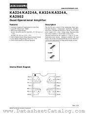 KA224A datasheet pdf Fairchild Semiconductor