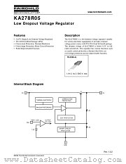 KA278R05 datasheet pdf Fairchild Semiconductor