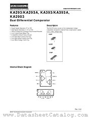 KA2903 datasheet pdf Fairchild Semiconductor