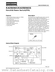 KA2S09655 datasheet pdf Fairchild Semiconductor
