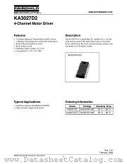 KA3027D2 datasheet pdf Fairchild Semiconductor