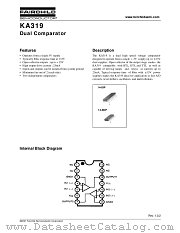 KA319 datasheet pdf Fairchild Semiconductor