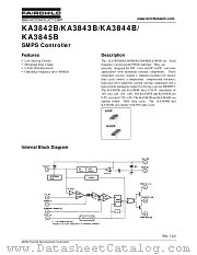 KA3845 datasheet pdf Fairchild Semiconductor