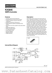 KA3846 datasheet pdf Fairchild Semiconductor