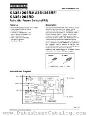 KA3S1265R datasheet pdf Fairchild Semiconductor