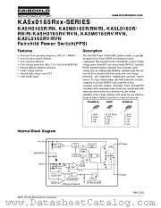 KA5M0165R datasheet pdf Fairchild Semiconductor