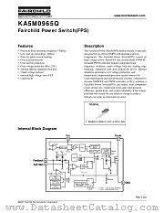 KA5M0965Q datasheet pdf Fairchild Semiconductor