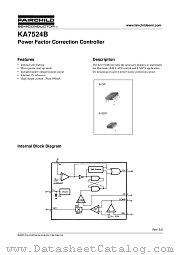KA7524BD datasheet pdf Fairchild Semiconductor