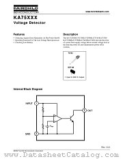 KA75270Z datasheet pdf Fairchild Semiconductor