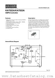 KA7552A datasheet pdf Fairchild Semiconductor