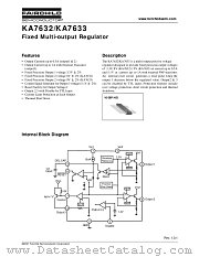 KA7633 datasheet pdf Fairchild Semiconductor