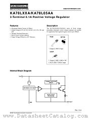 KA78L06A datasheet pdf Fairchild Semiconductor