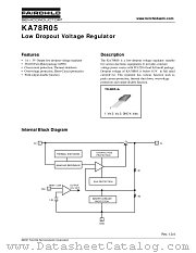 KA78R05 datasheet pdf Fairchild Semiconductor
