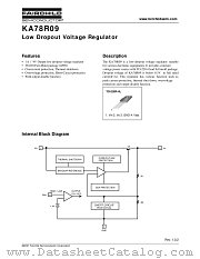 KA78R09 datasheet pdf Fairchild Semiconductor