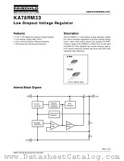 KA78RM33 datasheet pdf Fairchild Semiconductor