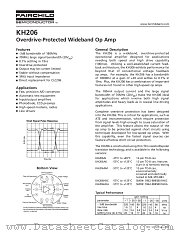 KH206 datasheet pdf Fairchild Semiconductor