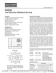 KH232 datasheet pdf Fairchild Semiconductor