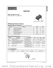 KSC2756 datasheet pdf Fairchild Semiconductor