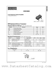 KSC2859 datasheet pdf Fairchild Semiconductor