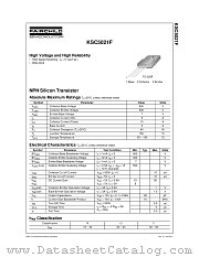 KSC5021F datasheet pdf Fairchild Semiconductor