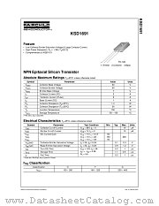 KSD1691 datasheet pdf Fairchild Semiconductor