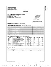 KSD362 datasheet pdf Fairchild Semiconductor