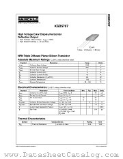 KSD5707 datasheet pdf Fairchild Semiconductor