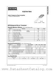 KSD794 datasheet pdf Fairchild Semiconductor