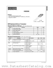 KSE200 datasheet pdf Fairchild Semiconductor
