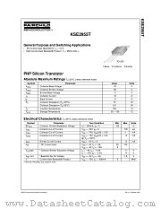 KSE2955T datasheet pdf Fairchild Semiconductor