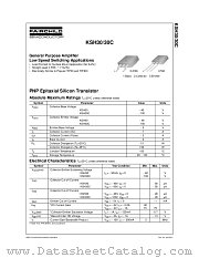 KSH30C datasheet pdf Fairchild Semiconductor