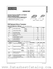 KSH32C datasheet pdf Fairchild Semiconductor
