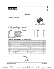 KST2484 datasheet pdf Fairchild Semiconductor