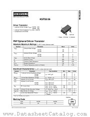 KST56 datasheet pdf Fairchild Semiconductor