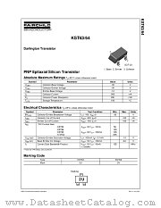 KST64 datasheet pdf Fairchild Semiconductor