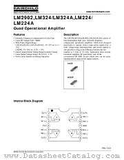 LM2902 datasheet pdf Fairchild Semiconductor