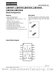 LM339A datasheet pdf Fairchild Semiconductor