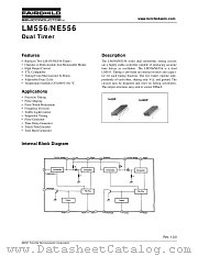 LM556 datasheet pdf Fairchild Semiconductor