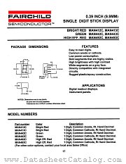 MAN412C datasheet pdf Fairchild Semiconductor